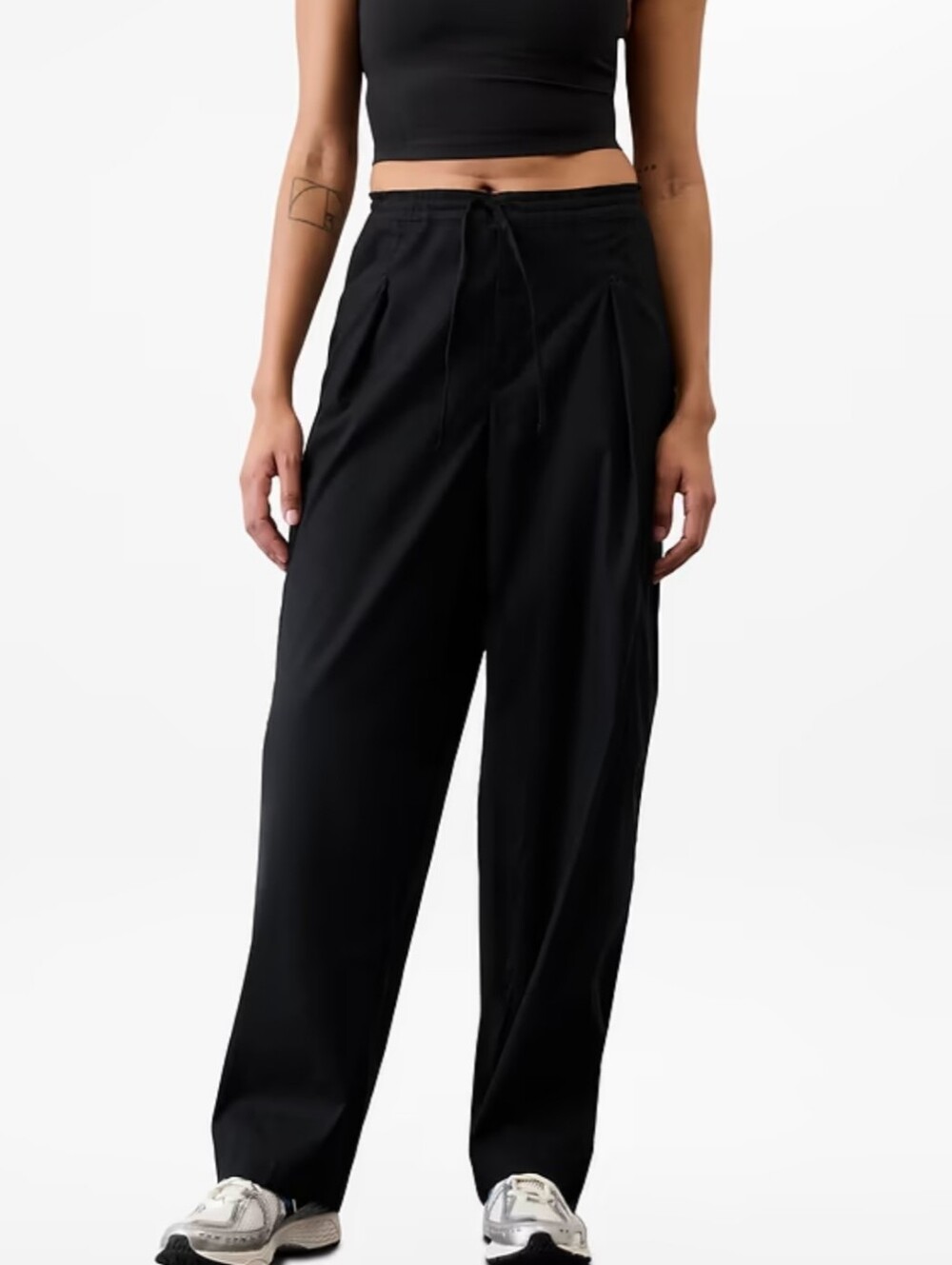 Athleta Paradise Straight Leg Cargo Drawstring Waist Pants NWT Size: M - Picture 4 of 15